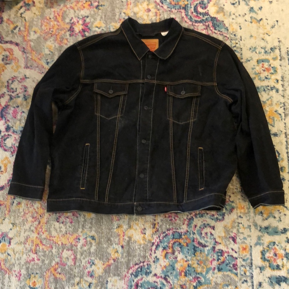 4XL Levi’s Black denim jacket